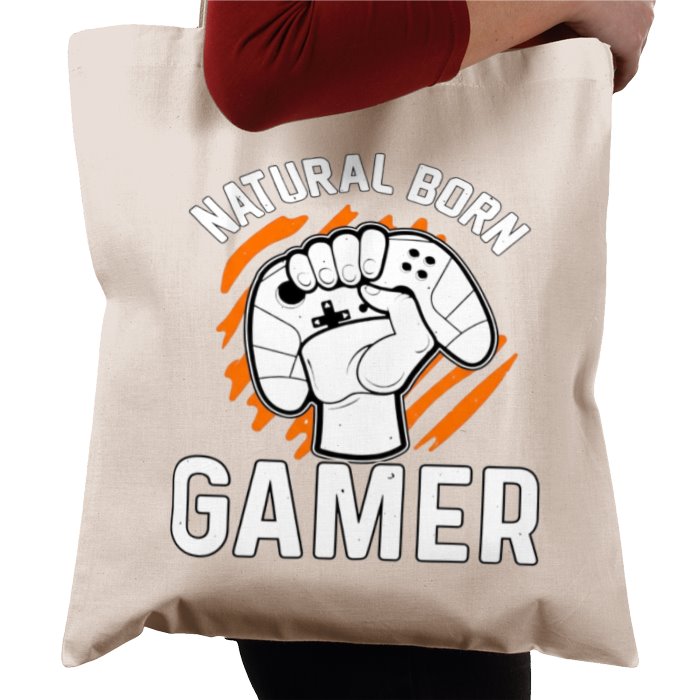 Natural Born Gamer Tote Bag