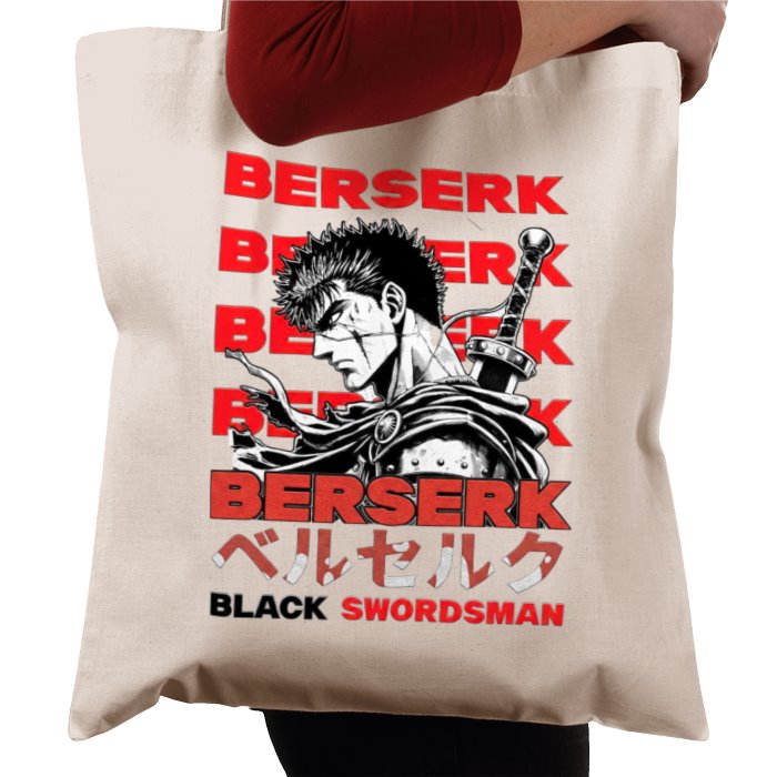Berserk - Black Swordsman Tote Bag