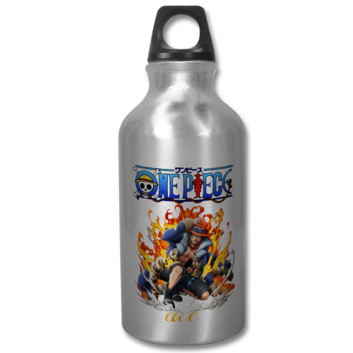 One Piece - Ace Portrait Water Bottle