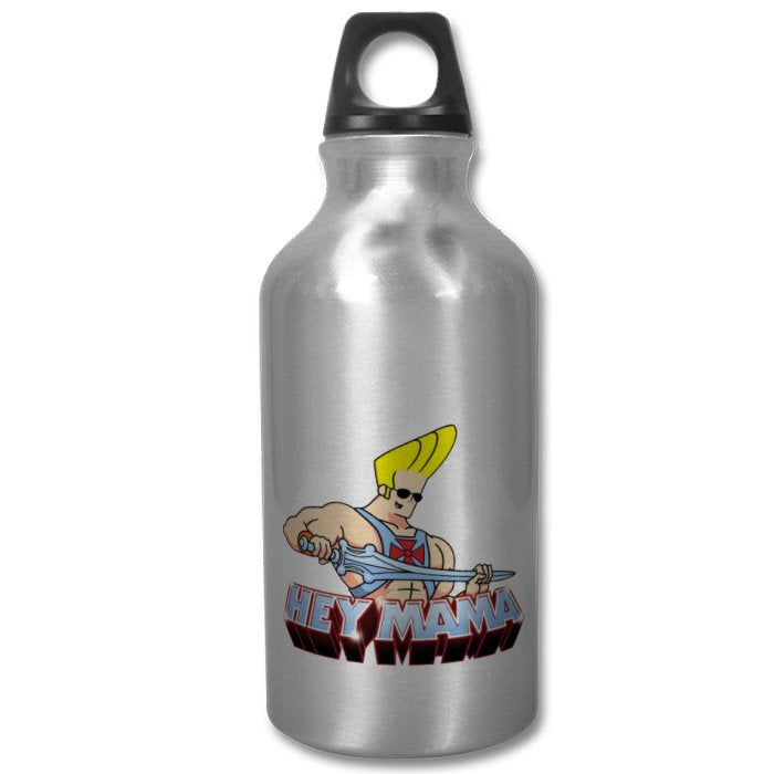 Johnny Bravo & He-Man - Hey Mama Water Bottle