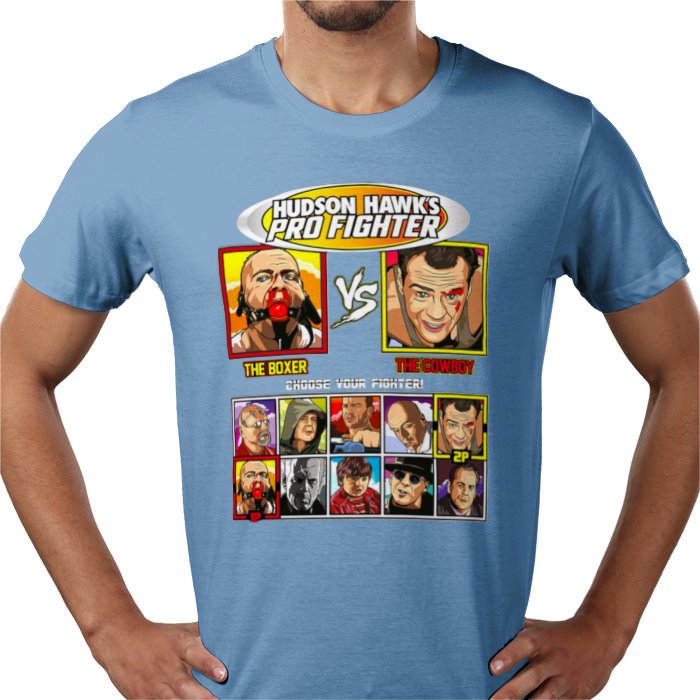 Bruce Willis - Pulp Fiction VS Die Hard T-shirt