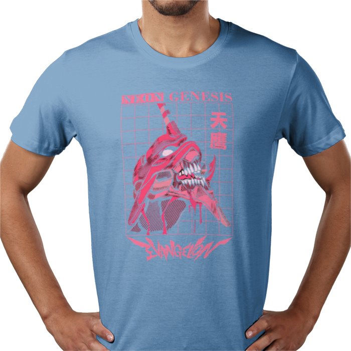 Neon Genesis Evangelion T-Shirt | NGE Shinji Anime Graphic Tee