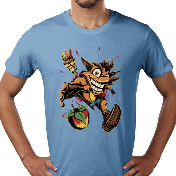 Crash Bandicoot T-Shirt | PlayStation Retro Gaming Graphic Tee