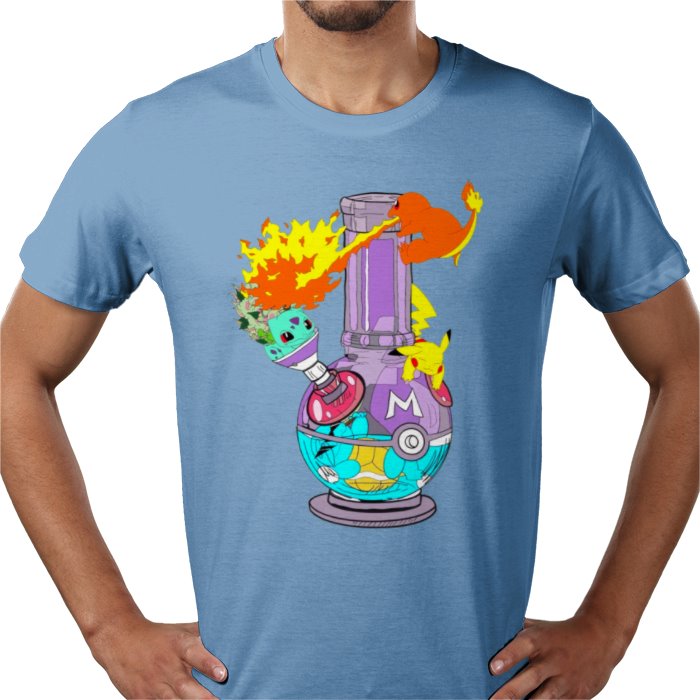 Pokébong T-Shirt | Pokémon 420 Parody Funny Graphic Tee
