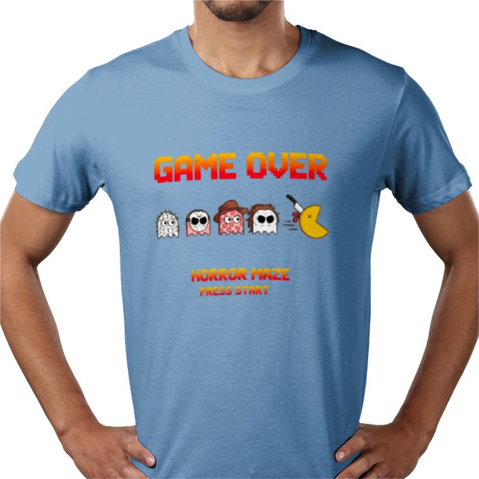 Pacman x Horror Movies - Horror Mashup T-shirt