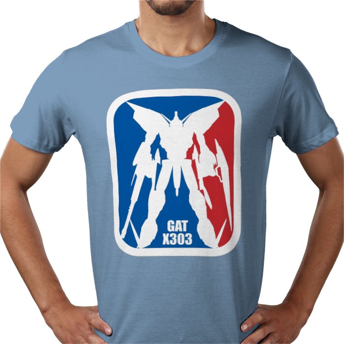 Gundam Wing - GAT X303 Style T-Shirt