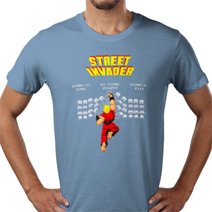 Street Fighter x Space Invaders — Street Invader T-Shirt