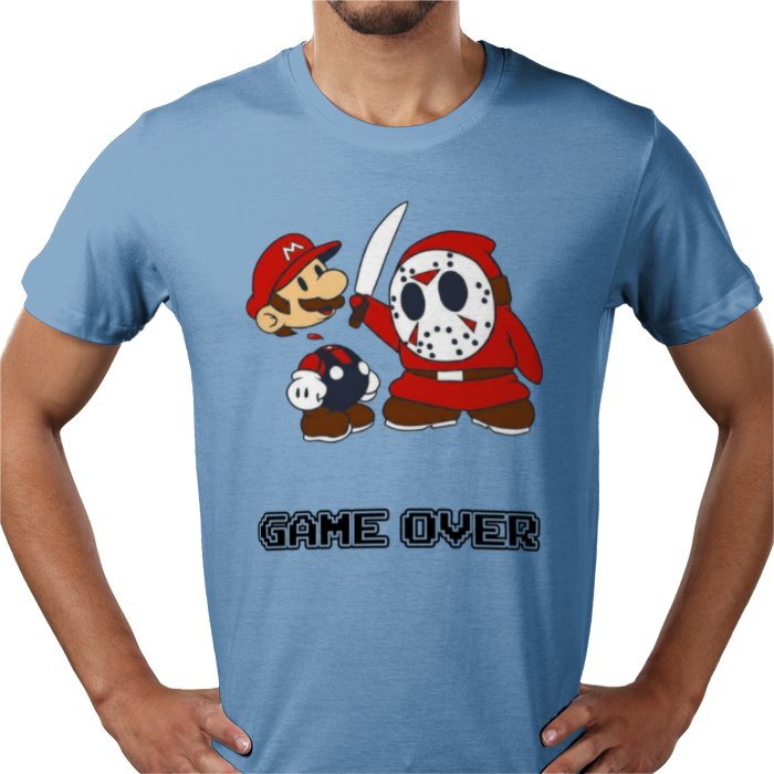 Super Mario T-Shirt | Game Over Retro Gaming Graphic Tee
