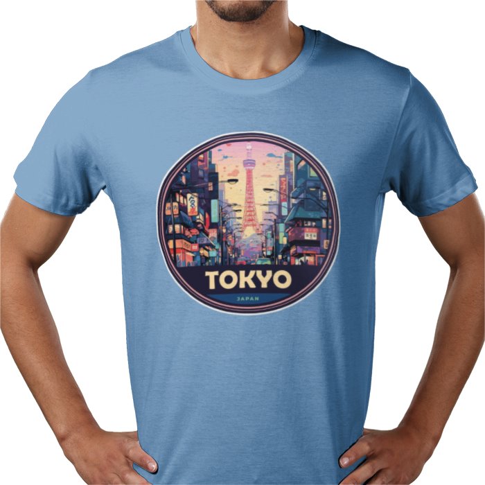 Tokyo Japan Badge T-shirt