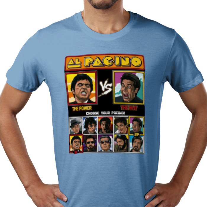 Al Pacino & Pac Man & Street Fighter - Al Pac-ino Fighter T-shirt