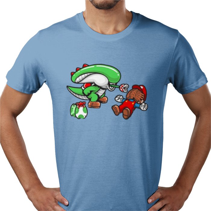 Super Mario Bro's & Alien - Xenomorph Bro's T-shirt