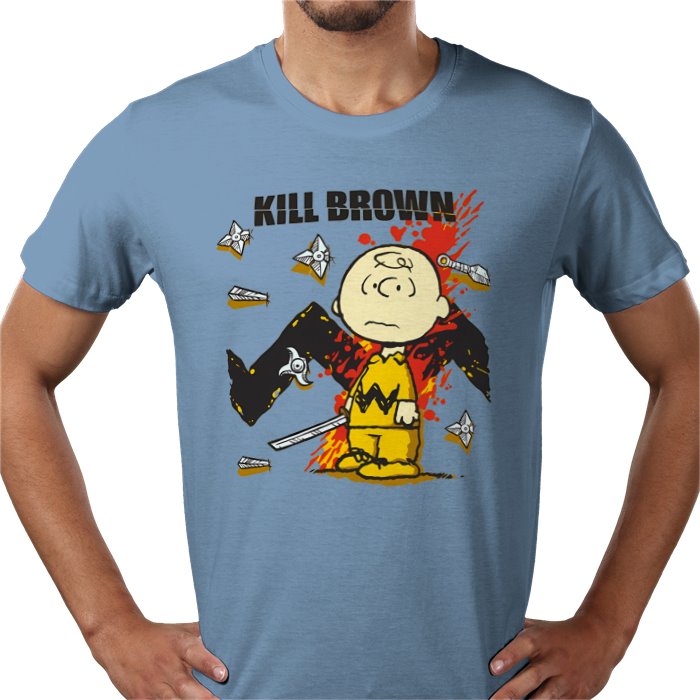 Peanuts x Kill Bill — Kill Brown T-Shirt