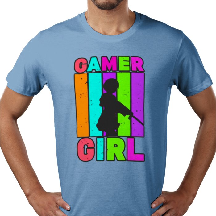 Gamer Girl T-Shirt | Female Gaming Graphic Tee