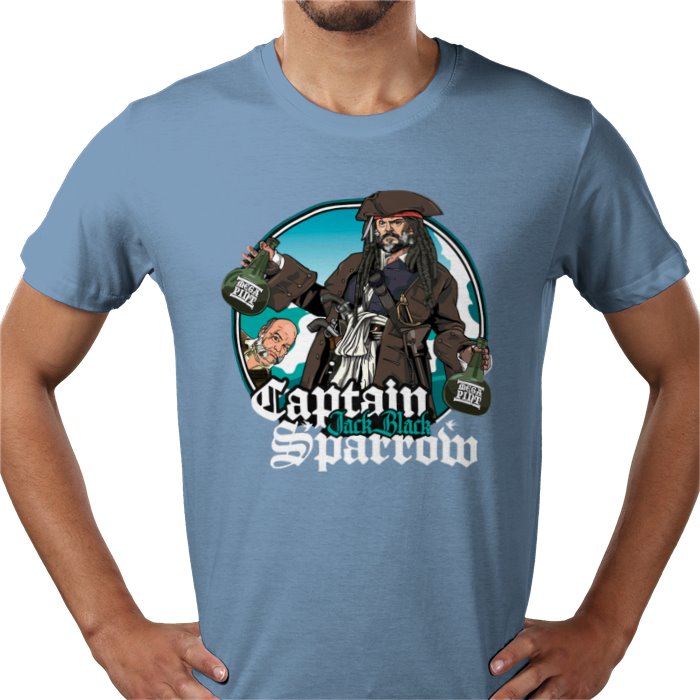 Jack Black x Pirates Of The Caribbean — Captain Jack Black Sparrow T-Shirt