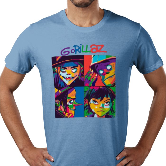 Gorillaz - Art Style Cover T-Shirt