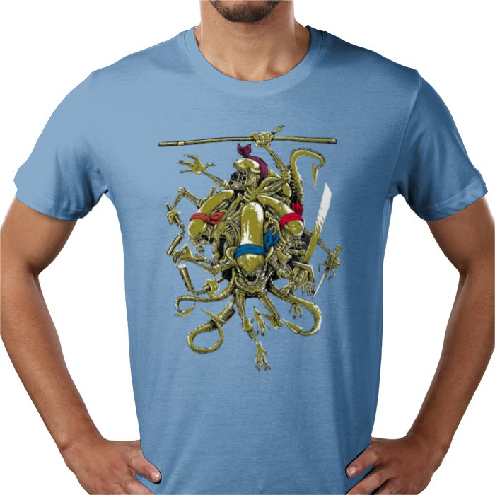 Aliens & Teenage Mutant Ninja Turtles - Teenage Mutant Xenomorph Ninja's T-shirt