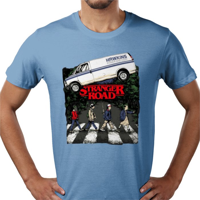 Stranger Things & The Beatles - Abbey Road T-shirt