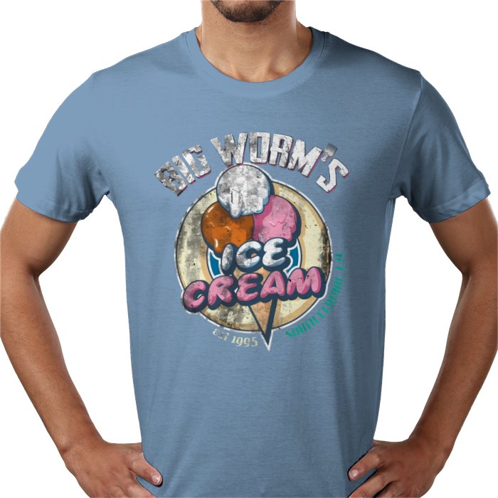 Friday - Big Worms Ice Cream T-Shirt