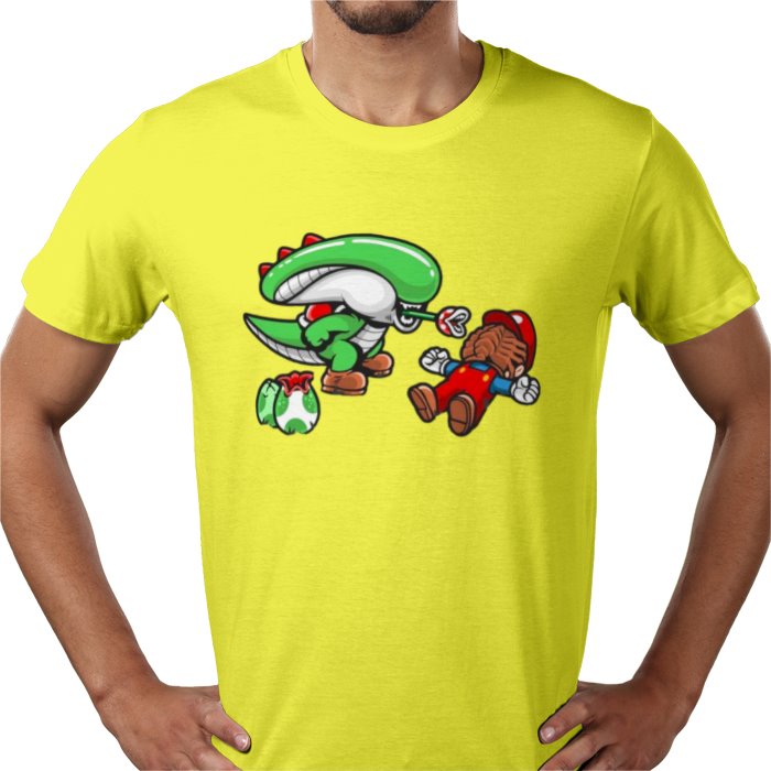 Super Mario Bro's & Alien - Xenomorph Bro's T-shirt