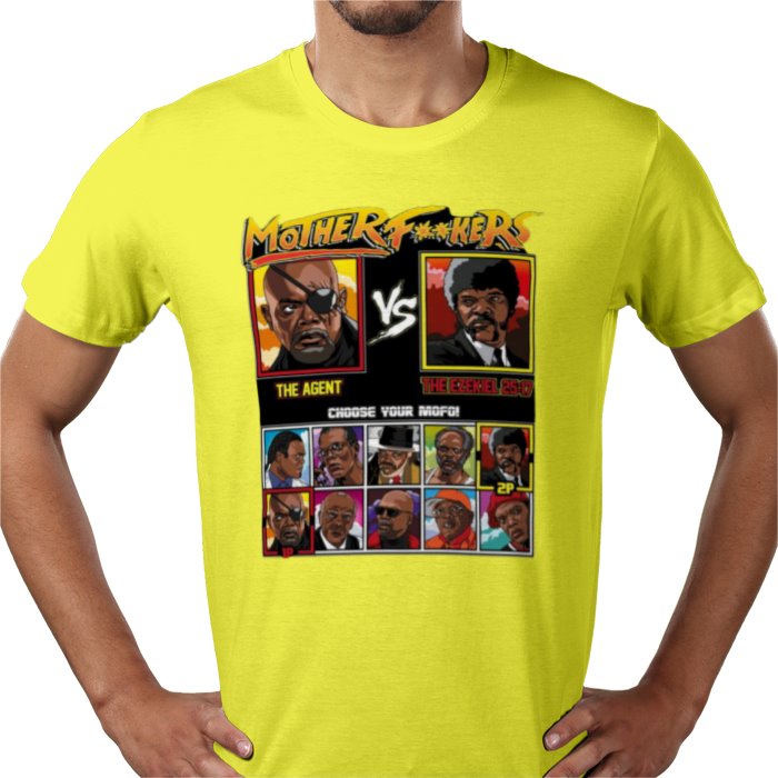 Samuel Jackson & Street Fighter - Mother F**kers T-shirt