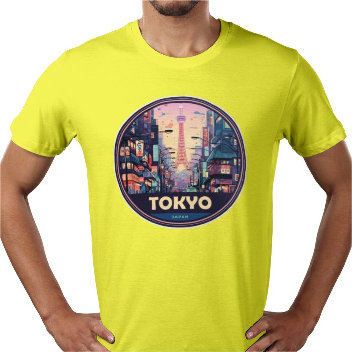 Tokyo Japan Badge T-shirt