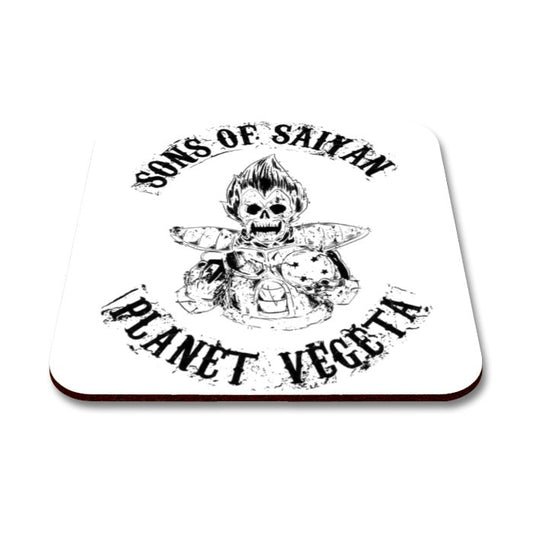 Dragonball Z x Sons Of Anarchy - Sons Of Saiyan's Square Coasters