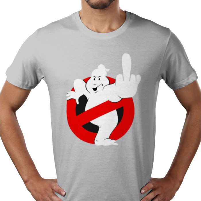 Ghostbusters - Rude Logo T-shirt