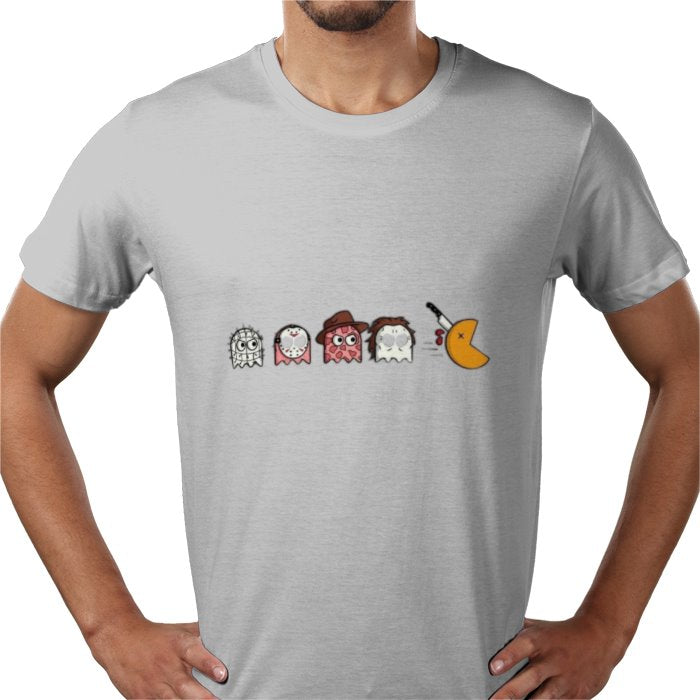 Pacman & Horror Movies - Horror Mashup T-shirt