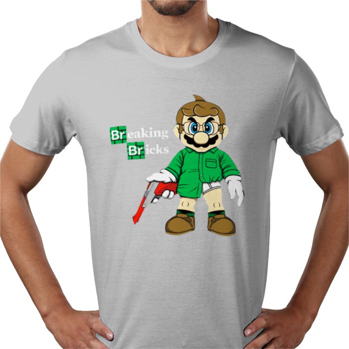 Super Mario x Breaking Bad - Breaking Bricks T-Shirt