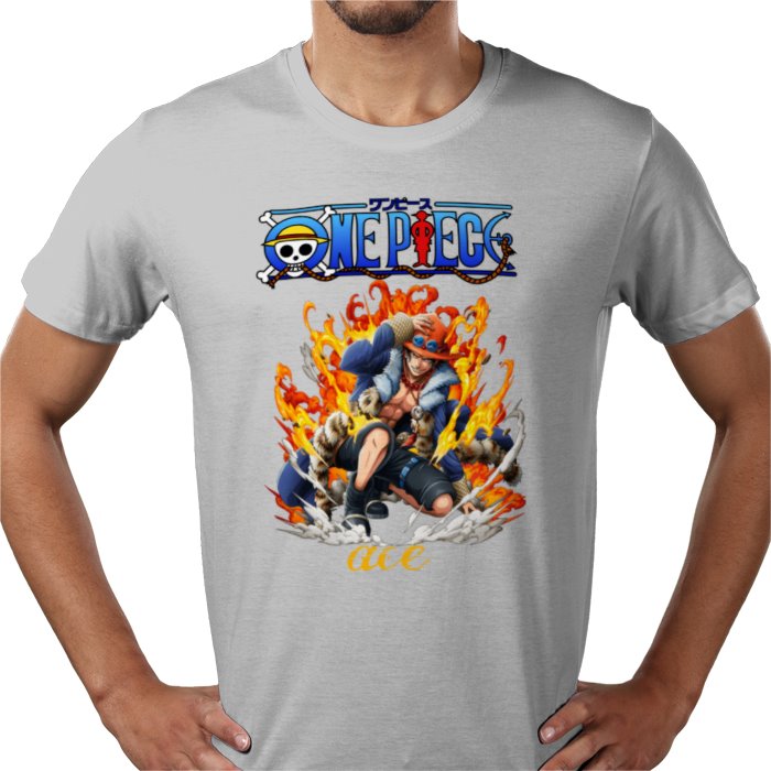 One Piece - Ace Portrait T-Shirt