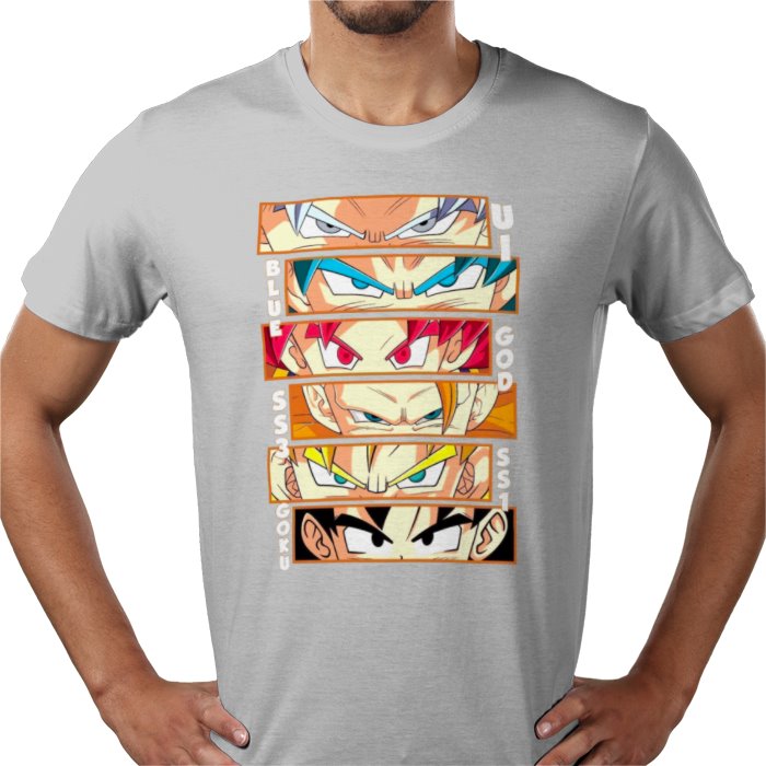 Dragon Ball Z Goku Eyes T-Shirt | Super Saiyan Anime Tee