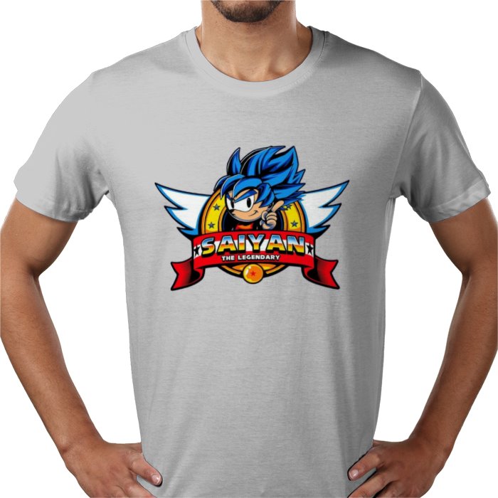 Sonic & Dragonball Z - Sonic The Saiyan T-shirt