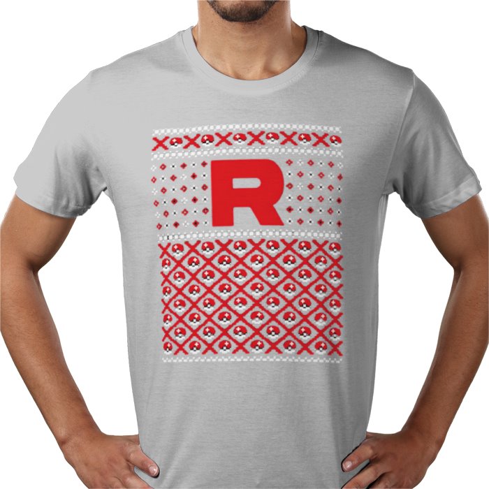 Ugly Jumper Style - Team Rocket Christmas T Shirt