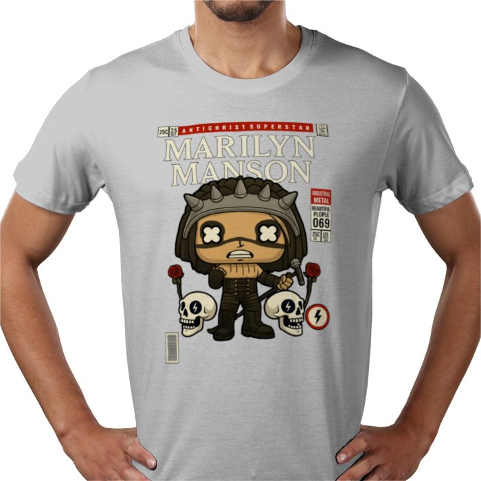 Marylin Manson - Chibi Marylin T-Shirt