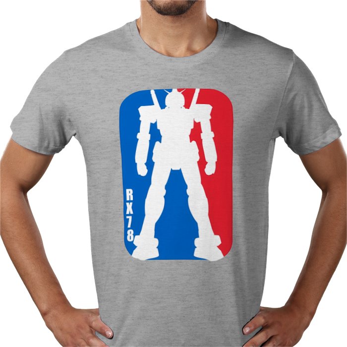 Gundam Wing - RX 78 NBA Style T-Shirt