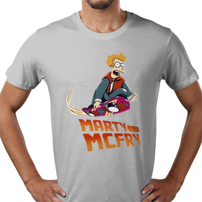Futurama x Back To The Future - Marty McFry T-shirt