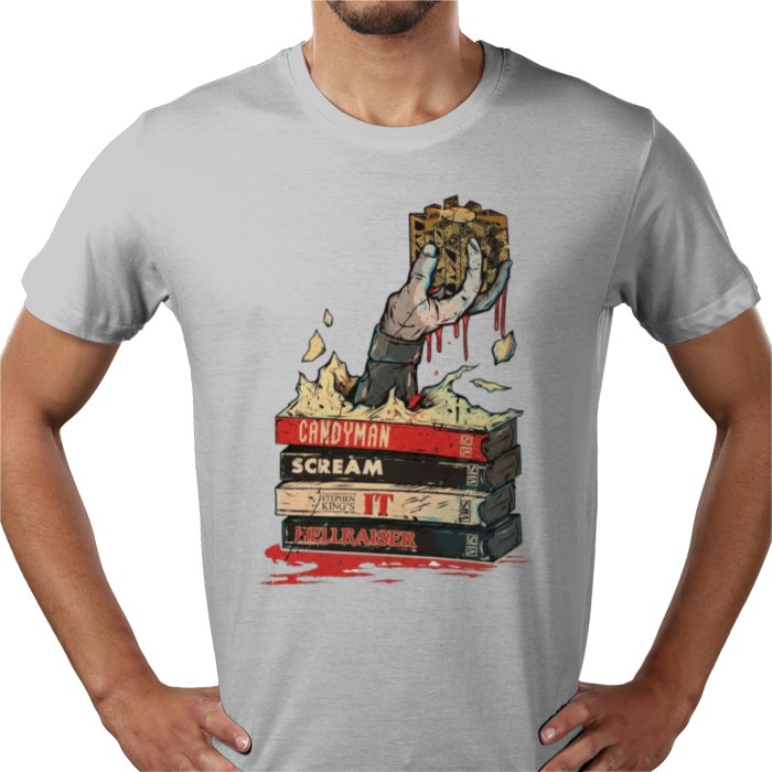 VHS Horror Tapes - Hellraiser Theme T Shirt