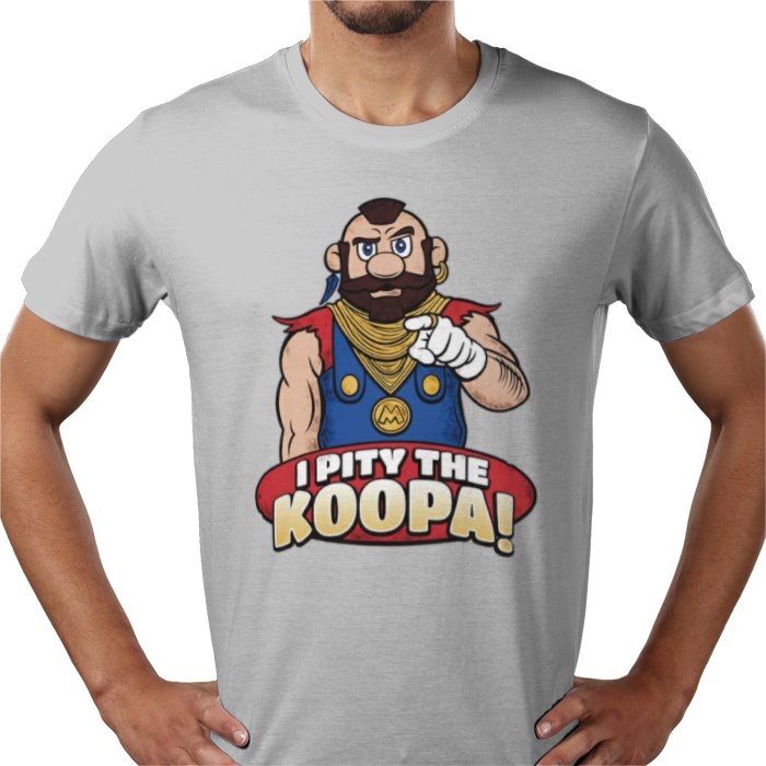 Super Mario x The A Team - I Pity The Koopa T-shirt