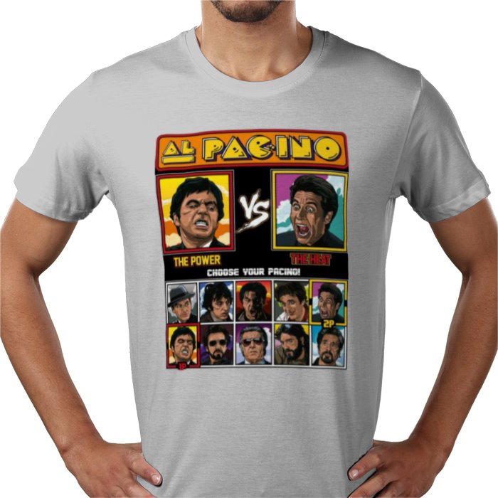 Al Pacino & Pac Man & Street Fighter - Al Pac-ino Fighter T-shirt