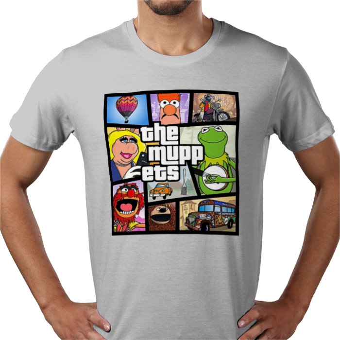 The Muppets & Grand Theft Auto - Grand Theft Auto Style T-shirt