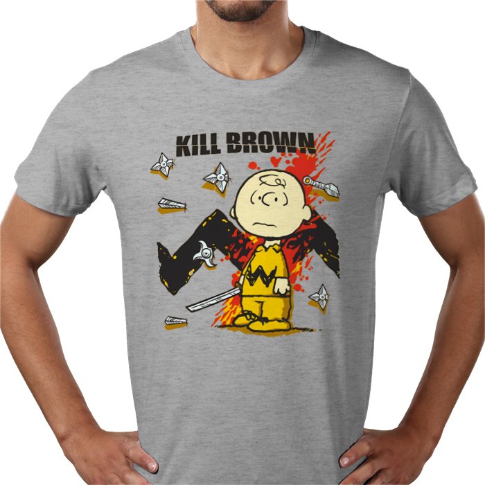 Peanuts x Kill Bill — Kill Brown T-Shirt