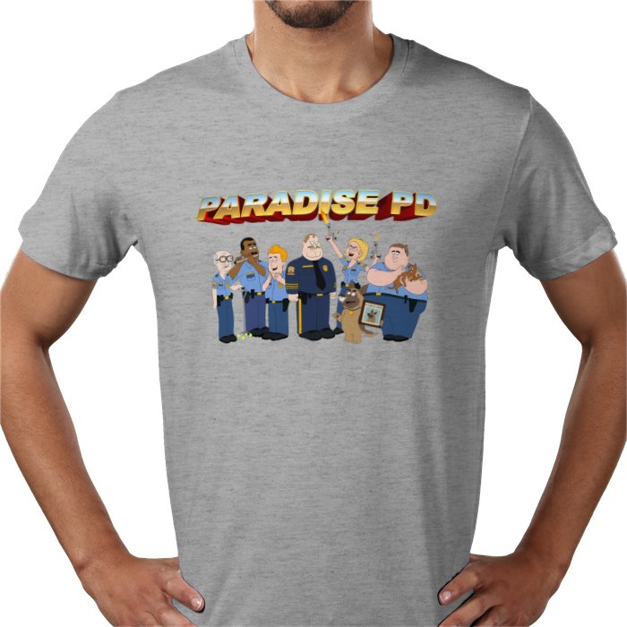 Paradise PD Character Crew T-Shirt