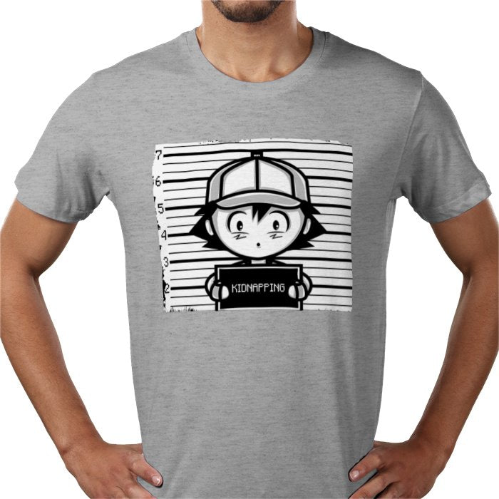 Pokémon — Ash's Mugshot T-Shirt