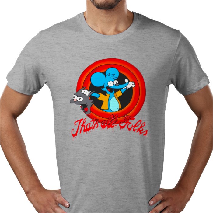 The Simpsons x Looney Tunes — Itchy & Scratchy T-Shirt