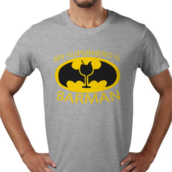 My Superhero Is Barman T-shirt