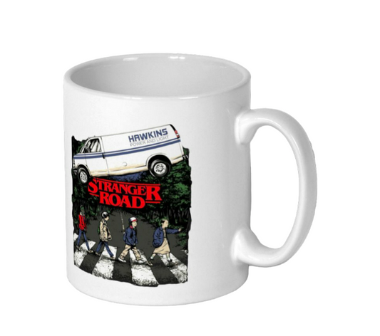 Stranger Things & The Beatles - Abbey Road Mug