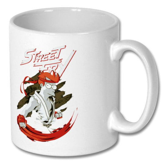 Futurama x Street Fighter - Street Fry Mug