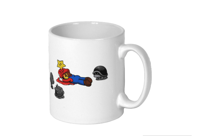 Super Mario Bro's - Game Over Mug