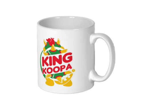 Super Mario Bro's & Burger King - King Koopa Mug