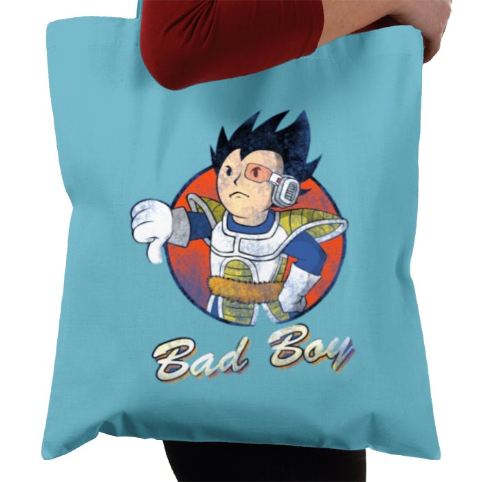 Fallout & Dragon Ball Z - Bad Boy Thumbs Down Tote Bag